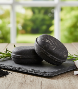 Carbón Activado Romero & Aceite de coco +100gr